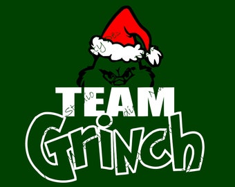 Cute Grinch Vector Etsy