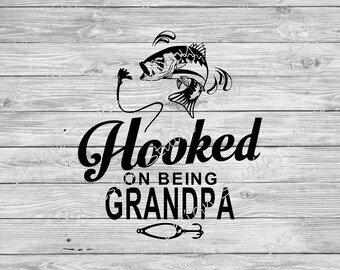 Download Hooked On Daddy Svg Etsy