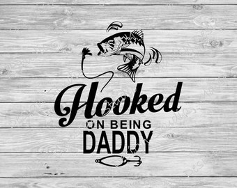 Download Hooked On Daddy Svg Etsy