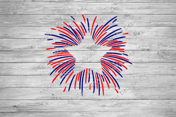 Download Firework Star Svg Svg Designs 4th Of July Svg File For Etsy