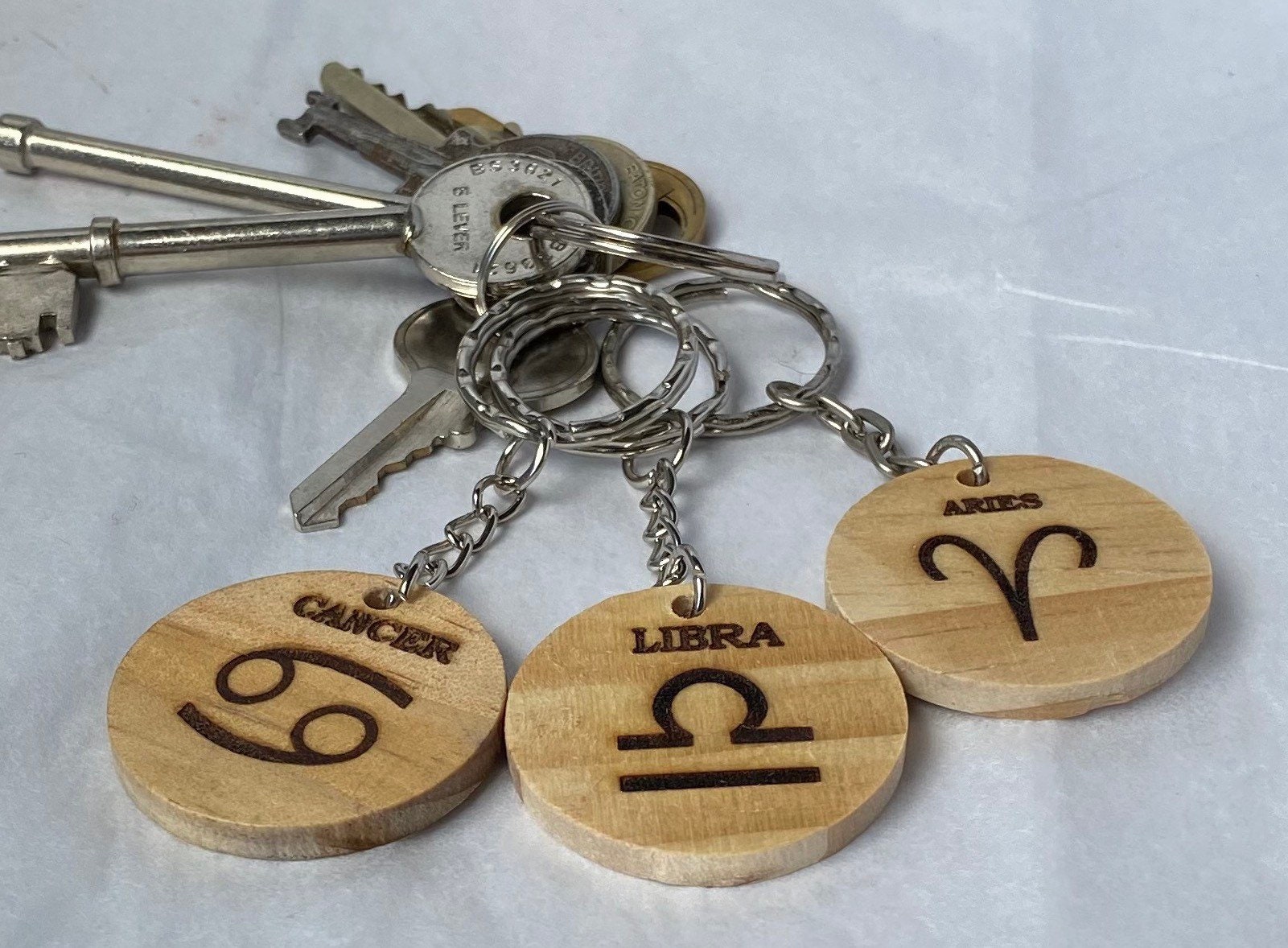 Custom Zodiac + Initial Sign Lip Gloss Keychain – Boojee Customs