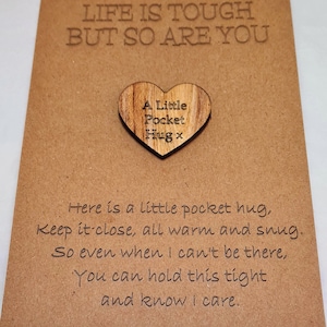 Gepersonaliseerde zakknuffel, kleine zakknuffel, cadeau voor vriend, cadeau voor moeilijke tijden, valentijnscadeau, je hebt dit, aandenken.