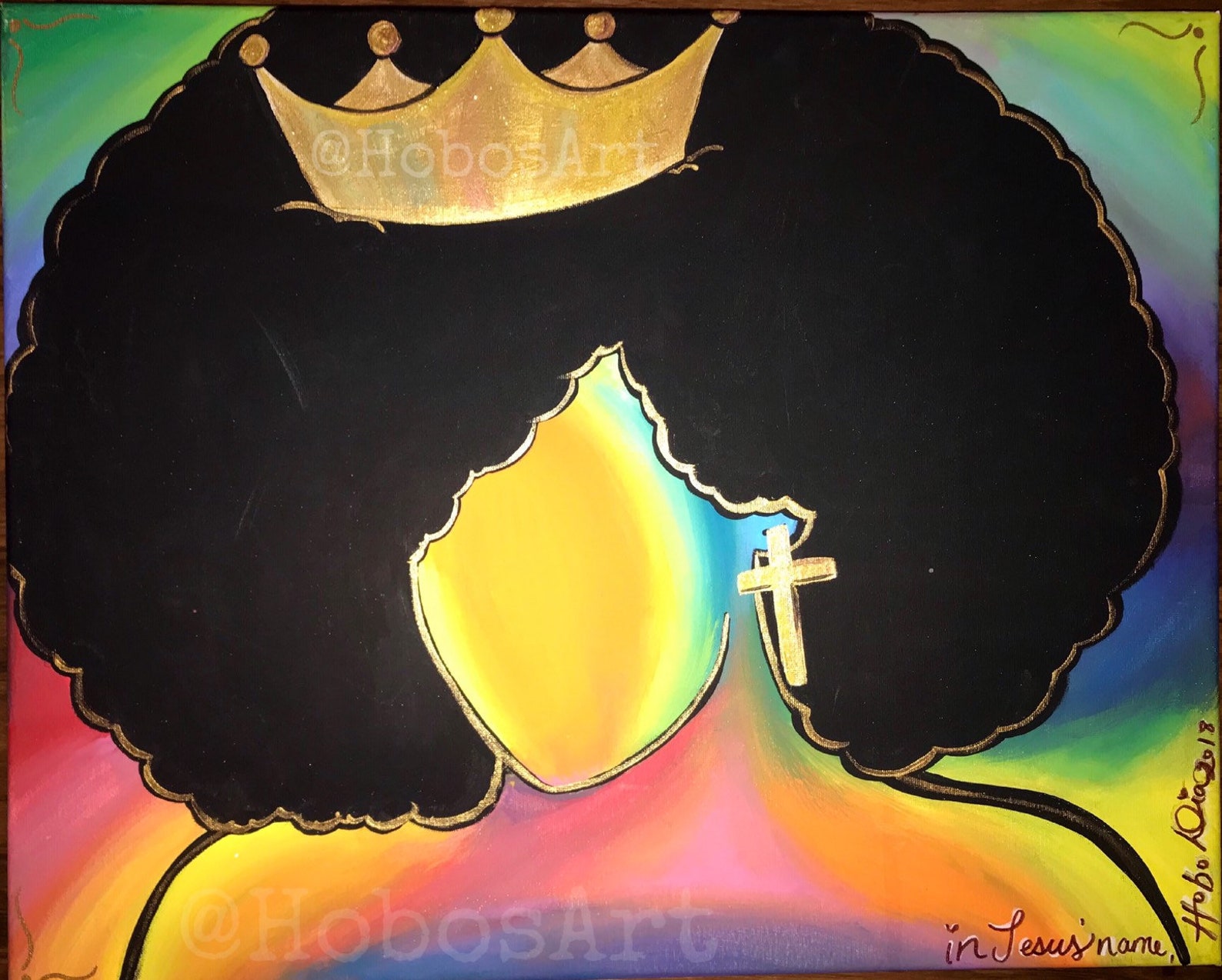 Black King and Queen Wall Art Set Etsy