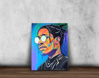 ASAP Rocky Wall Art - Etsy