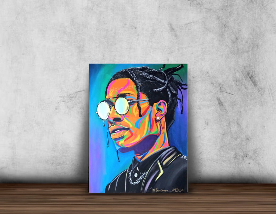 ASAP Rocky Wall Art - Etsy