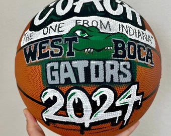 Custom Basketball Hand Painted