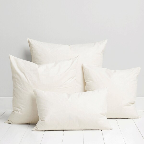 Down and Feather Pillow Inserts Etsy