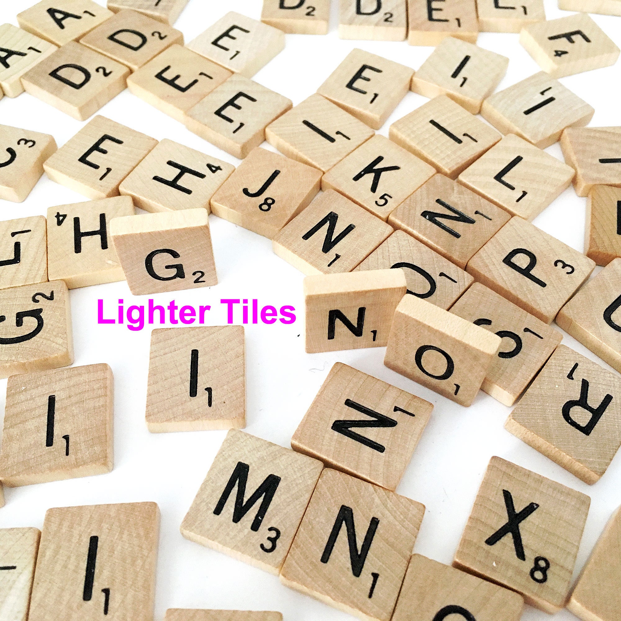 Toys & Games Authentic Scrabble Tiles Individual Scrabble Letter Tiles