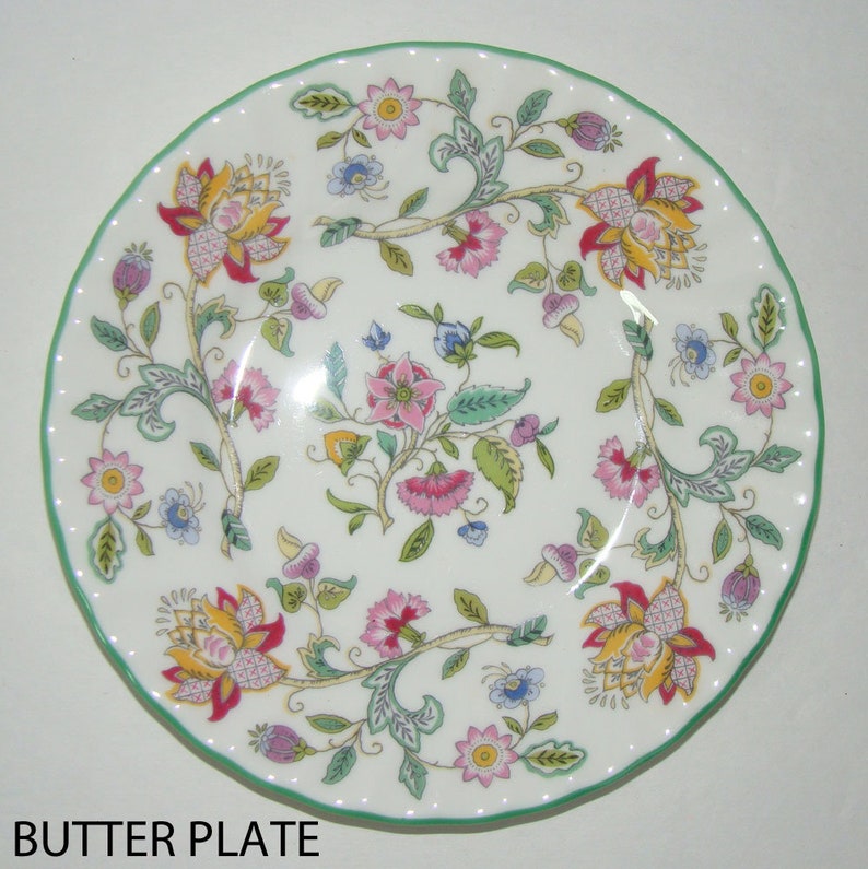 Vintage Minton Haddon Hall China Table Setting Haddon Hall Dinnerware Minton Haddon Hall China 6 Piece Set