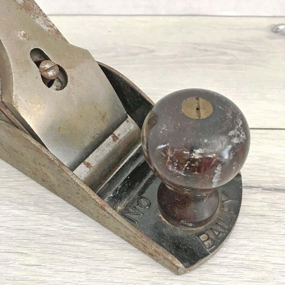 Vintage Bailey No. 4 Wood Plane Woodworking Tool Etsy