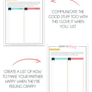 Our Relationship Planner, Relationship Goal Planner, Relationship ...