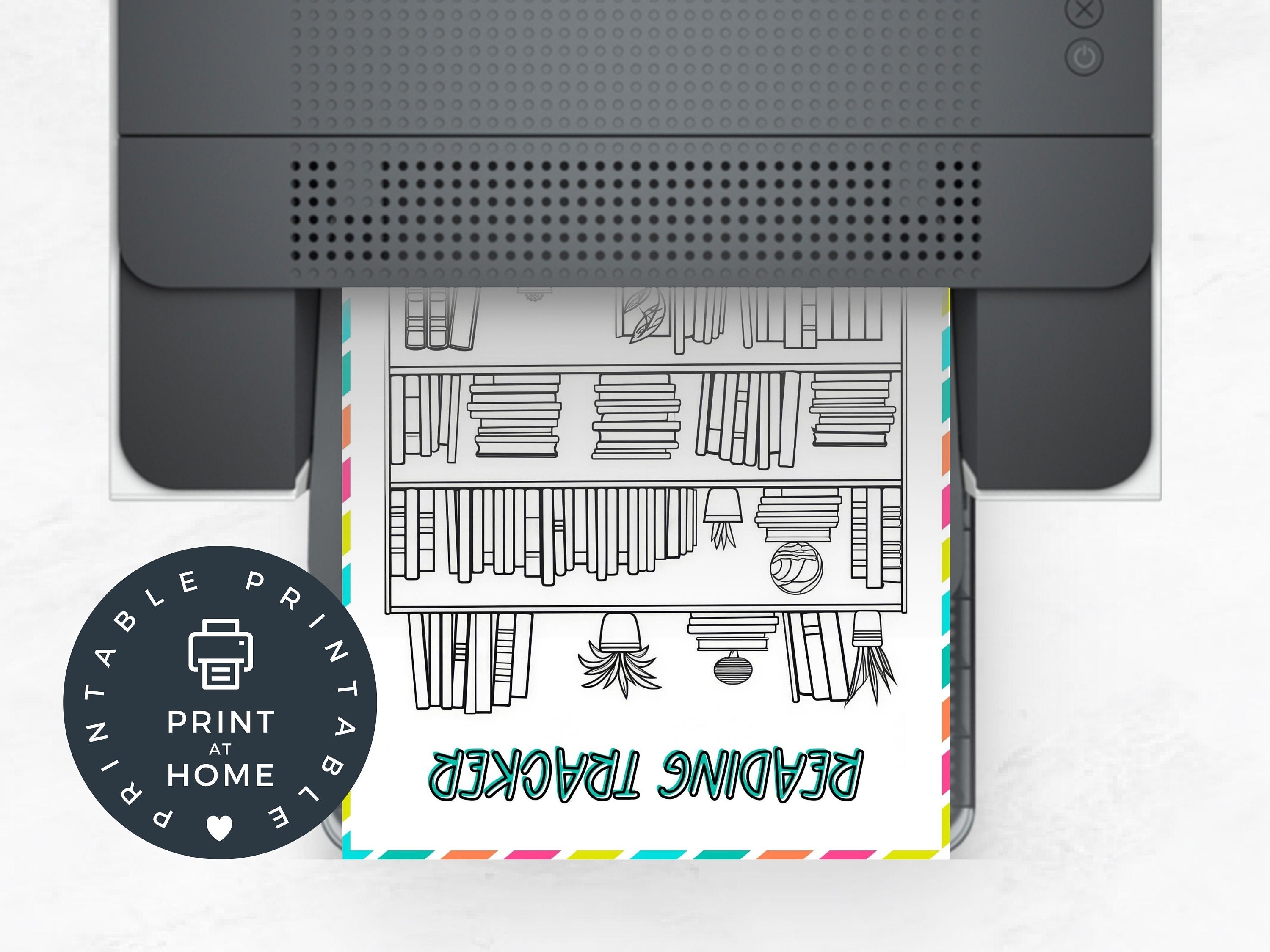 Kids Summer Reading Tracker Printable Kids Reading Tracker