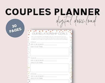 Parenplanner, relatieplanner, huwelijksplanner, vragen over paren, relatievragen, afdrukbare parenplanner, gelukkig paar