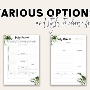 Home Management Planner Printable Home Management Planner Printable Planner Binder Inserts Family Planner Household Planner image 3