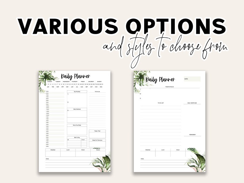 Home Management Planner Printable Home Management Planner Printable Planner Binder Inserts Family Planner Household Planner image 3