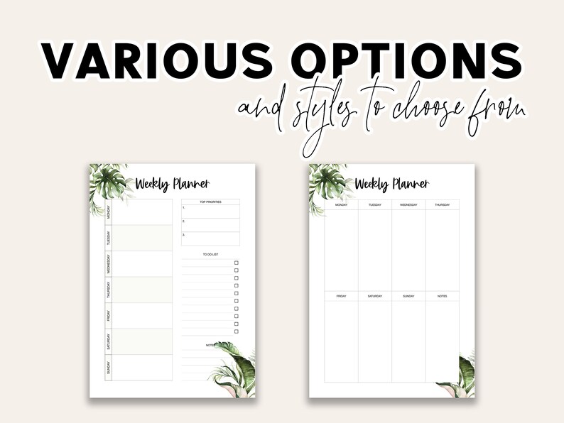 Home Management Planner Printable Home Management Planner Printable Planner Binder Inserts Family Planner Household Planner image 4