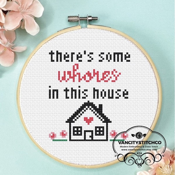 Vulgar Cross Stitch Etsy