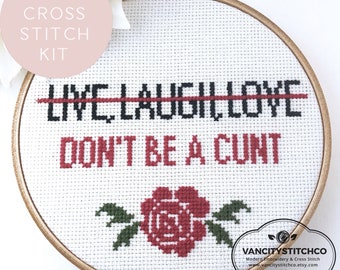 Inappropriate and Funny Cross Stitch Patterns - Sew What, Alicia?