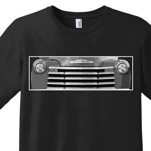 Chevy Truck Shirt, Unisex Car Shirt, Truck Enthusiast, Car Design T-shirt, Classic Car Gift for Men, Automobilia, 48, 49, 50, 51, 52, 53