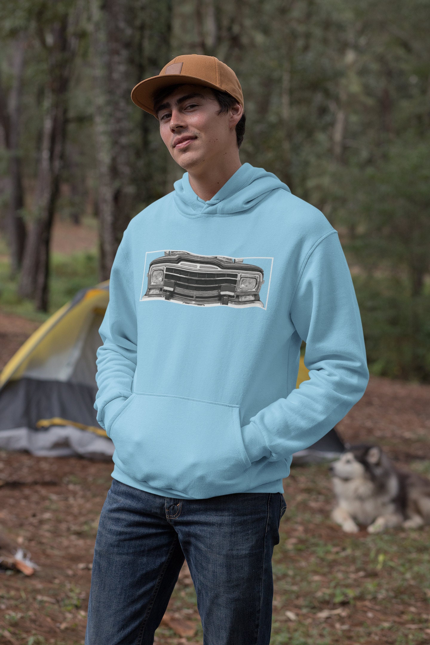 パーカー・フーディ JEEP Core Wagoneer Setup Hooded Sweatshirt JO3THU021RD Jeep Grand Wagoneer Hoodie, 4x4 Woody Sweatshirt, Jeep Lover
