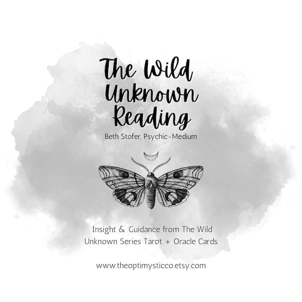 The Wild Unknown Series Reading: Tarot, Spirit Animal, Archetypes & Alchemy | Psychic Medium Tarot Oracle Reader, Digital Reading, Download