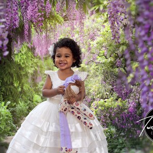 Wisteria Spring Digital Background