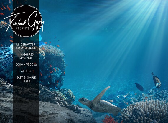 Underwater background 2024