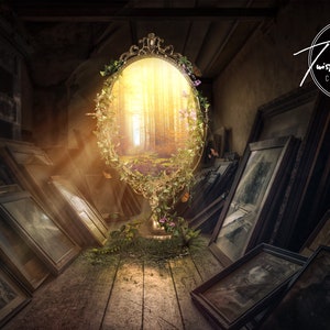 Magic Mirror Digital Background