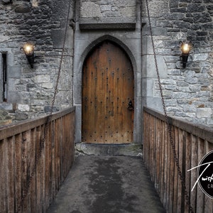 Castle Drawbridge - Digital Background