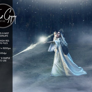 Realistic Fog & Mist Overlays - perfect for landscape photographers and creatives!