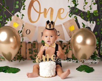 Wild One Birthday Boy Outfit Wild One Cake Smash Outfit Boy Wild One Party Outfit Black and Gold Cake Smash Outfit Bowtie Suspender Set Etsy Canada