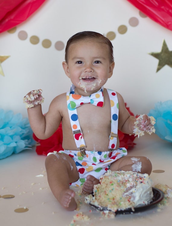 rainbow cake smash outfit