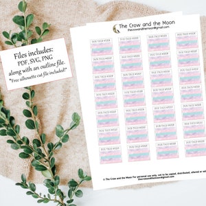 Due this week planner stickers