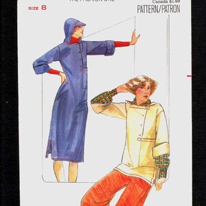 May include: A vintage sewing pattern for a dress and a jacket. The pattern is from Butterick, size 8, and the pattern number is 5073. The price is $1.50.