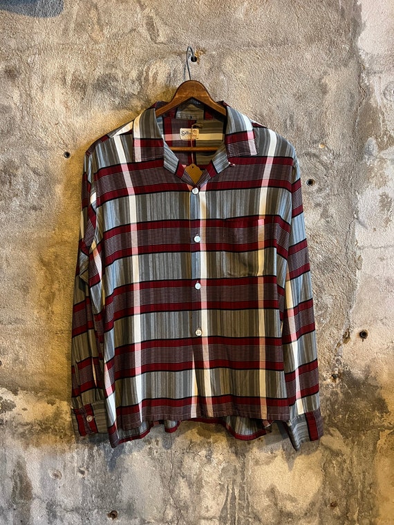 1950’s Sutton Rayon Button Down