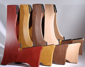 Handmade Wooden Guitar Stand