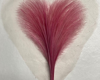 Professional Quality Fine Lace Pink Love Heart Human Hair Pubic Hair Wig / Toupee / Merkin Postiche Film / Theatre / TVm / Theatre / TV