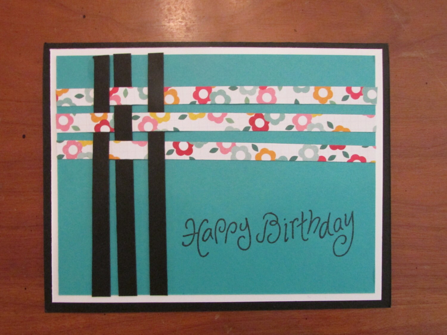 Happy Birthday Card Kit Etsy
