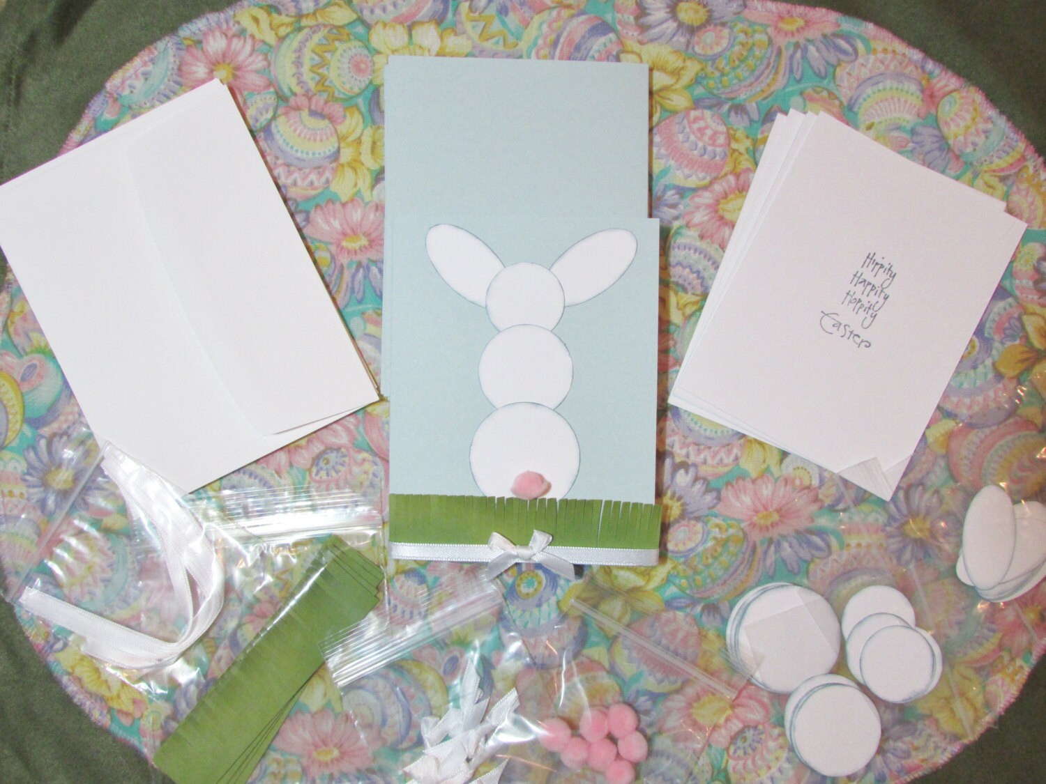 Easter Card Making Kit Etsy