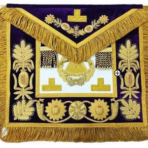 Deluxe Masonic Grand Master Apron Grand Lodge