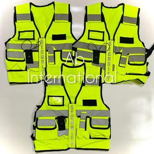 Tactical security duty patrol vest door staff -3 pcs set