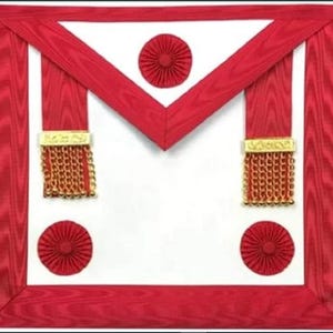 Masonic Scottish Rite Master Mason Apron AASR