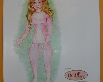 Mamzelle Leather Doll Body – Sewing Instruction Book (28 Pages)