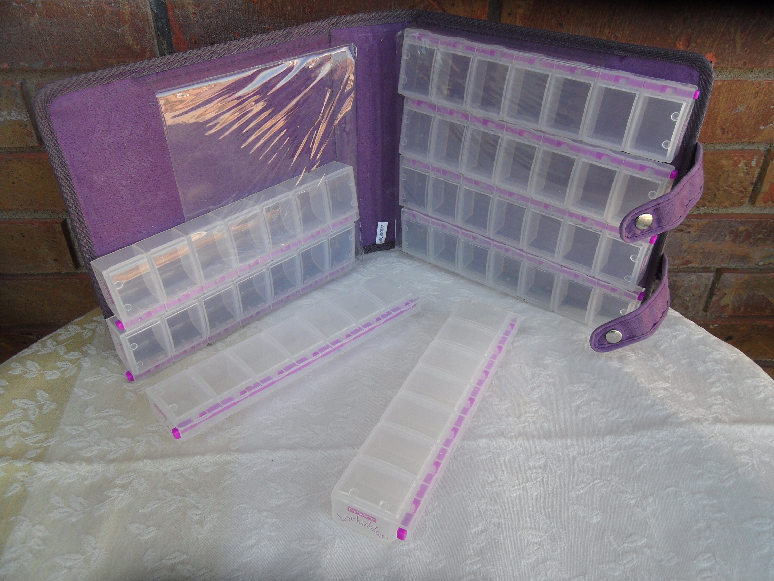 CRAFT MATES Bead Organizer and Plastic Storage Containers Etsy