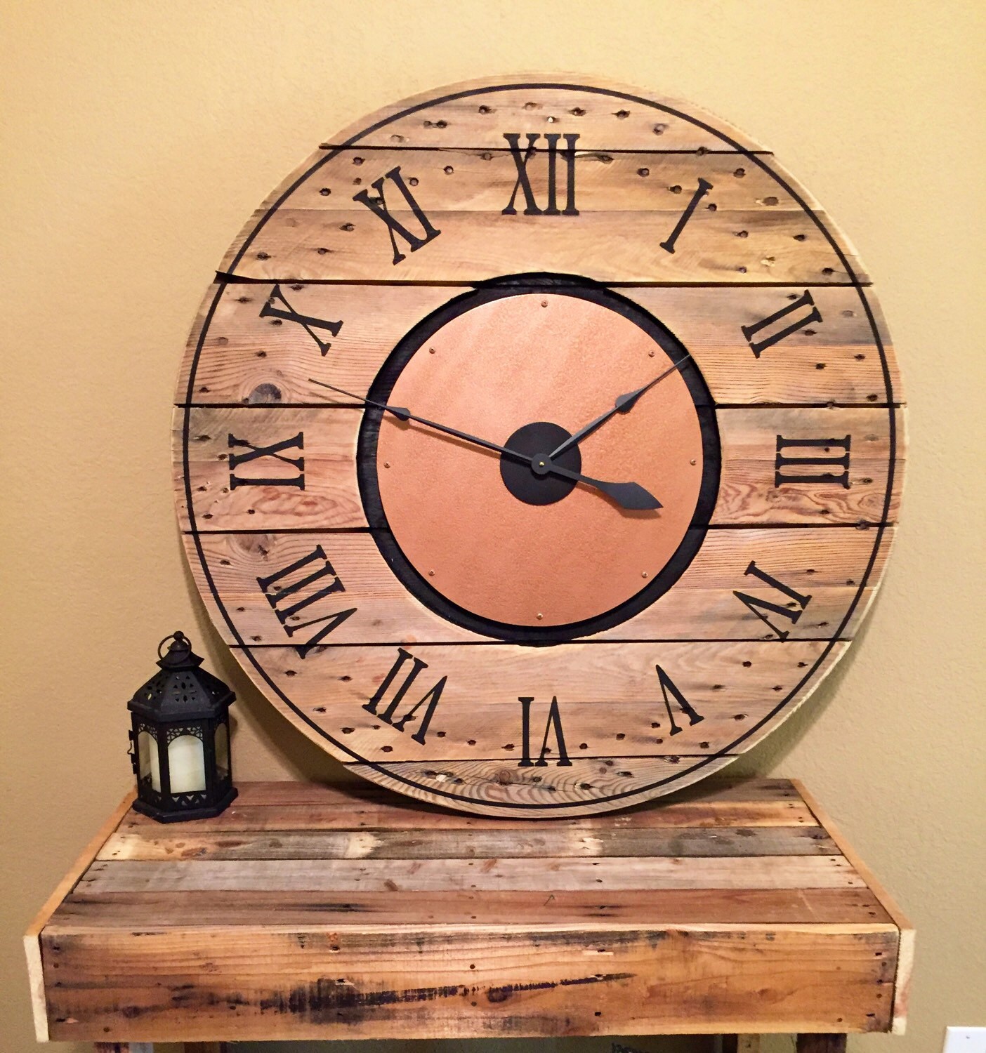 Handmade Wall Clock Etsy