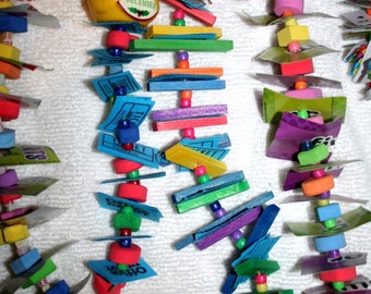 Critter Shredder Bird Toys (Pick 5): Colorful Parrot Enrichment