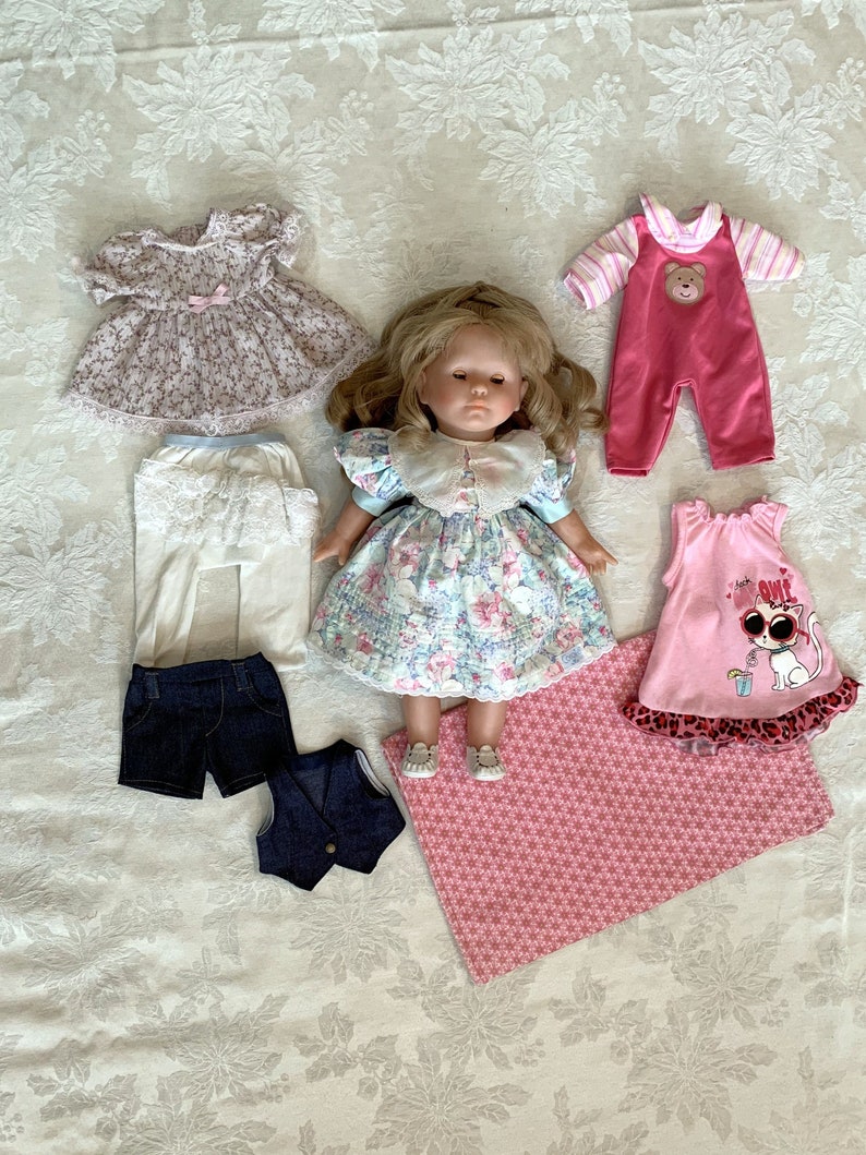 Vintage 1992 Corolle Doll With Clothes Etsy