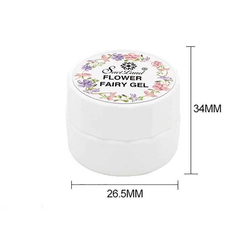 Dried Flowers Fairy Gel Nail Ornaments Bride's Nail Etsy