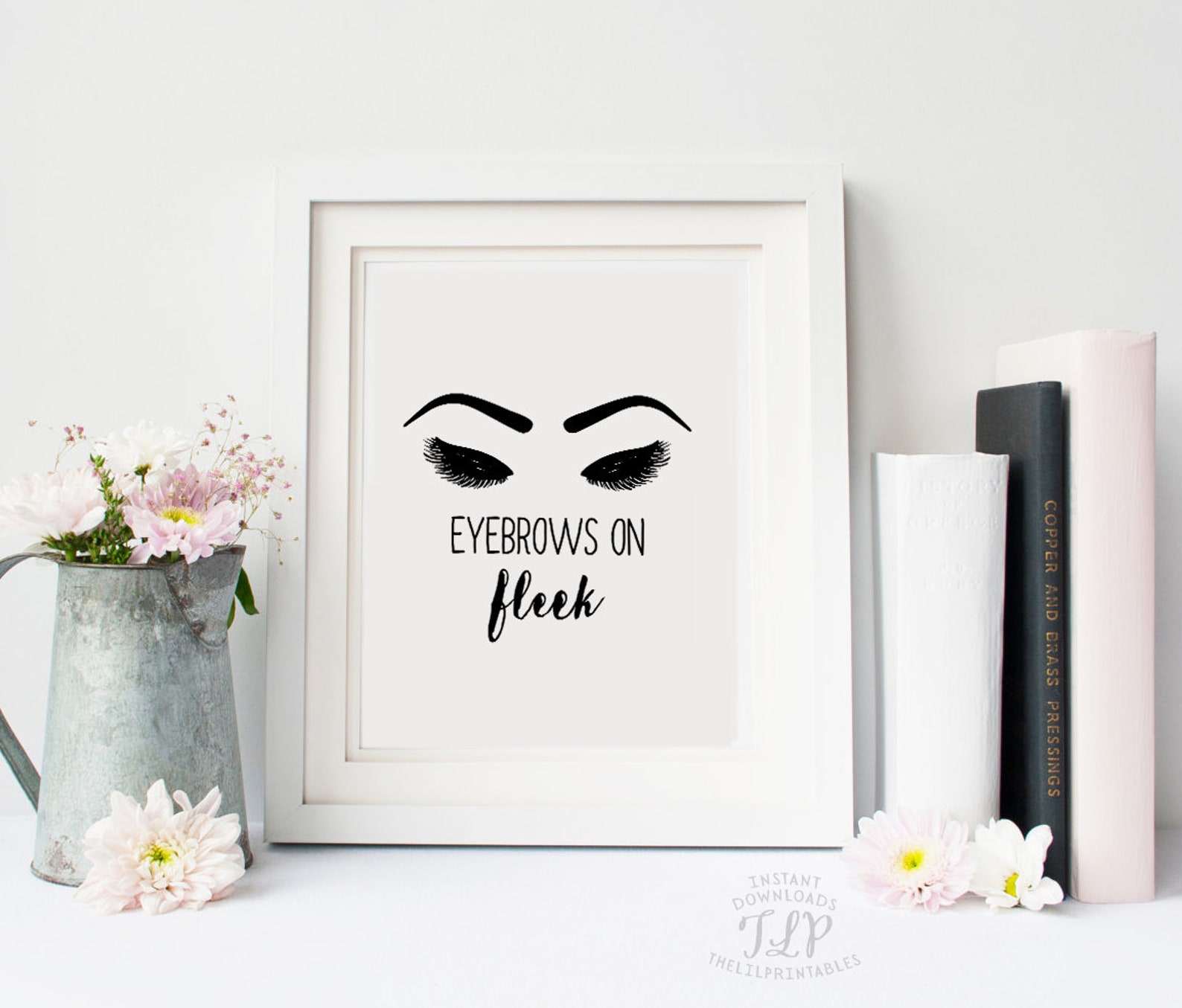 Eyebrows Prints Eyelash Print Eyebrow Printable Eyelash - Etsy UK