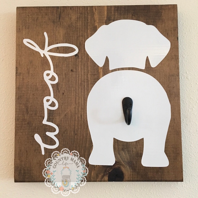 Dog leash hook personalized Etsy